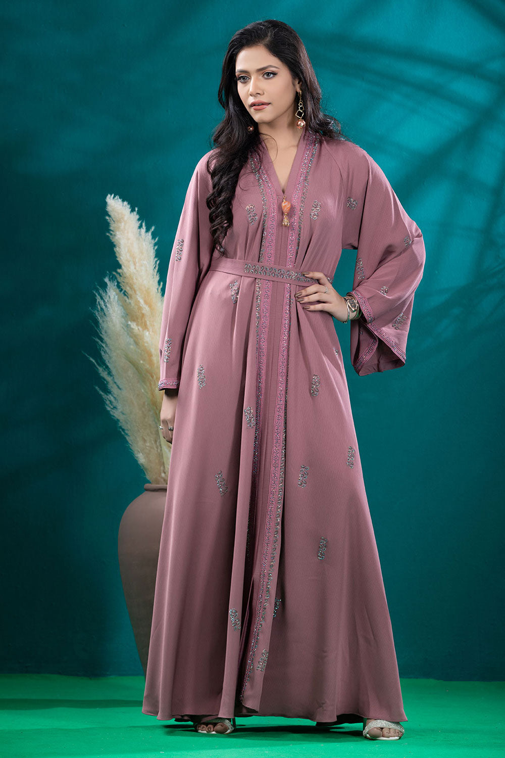 Luxurious Borka with Stone Work