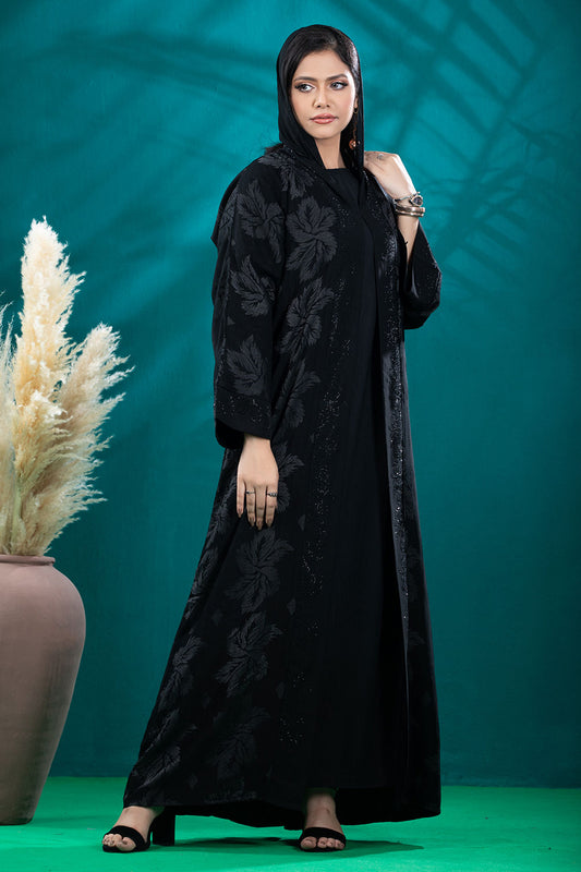 Luxurious Floral Koti Borka